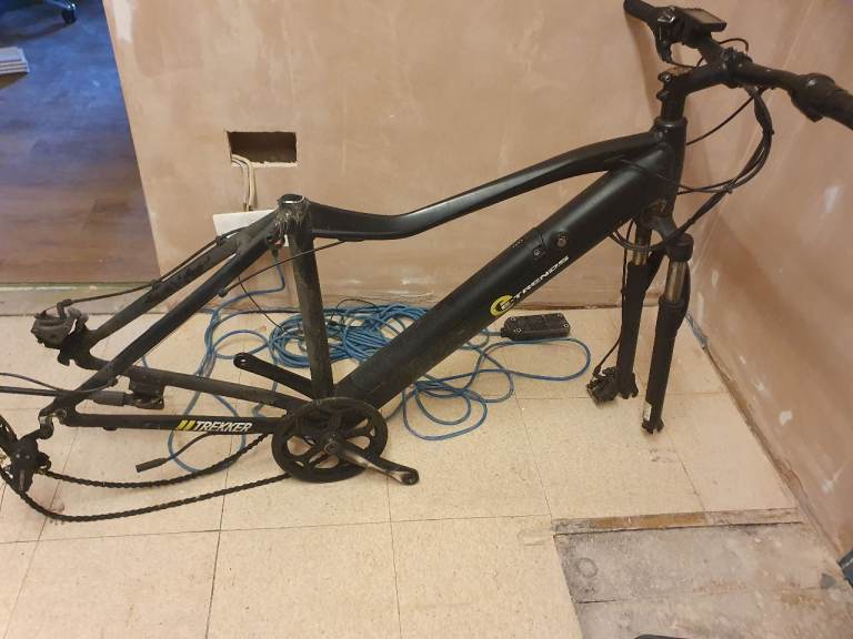 Electric bike frame 