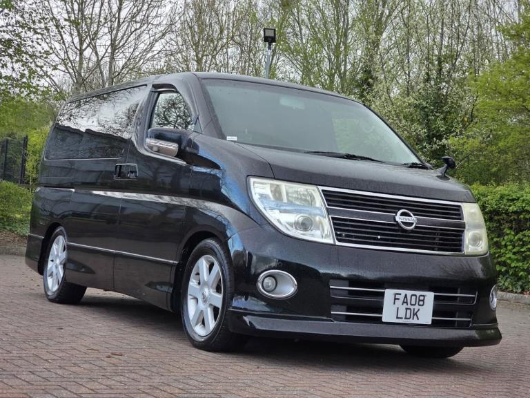 2009 Nissan Elgrand HighwayStar 3.5 V6 4WD Auto 8 Seater MPV TowBar Quad Exhaust 55k Miles Only M...