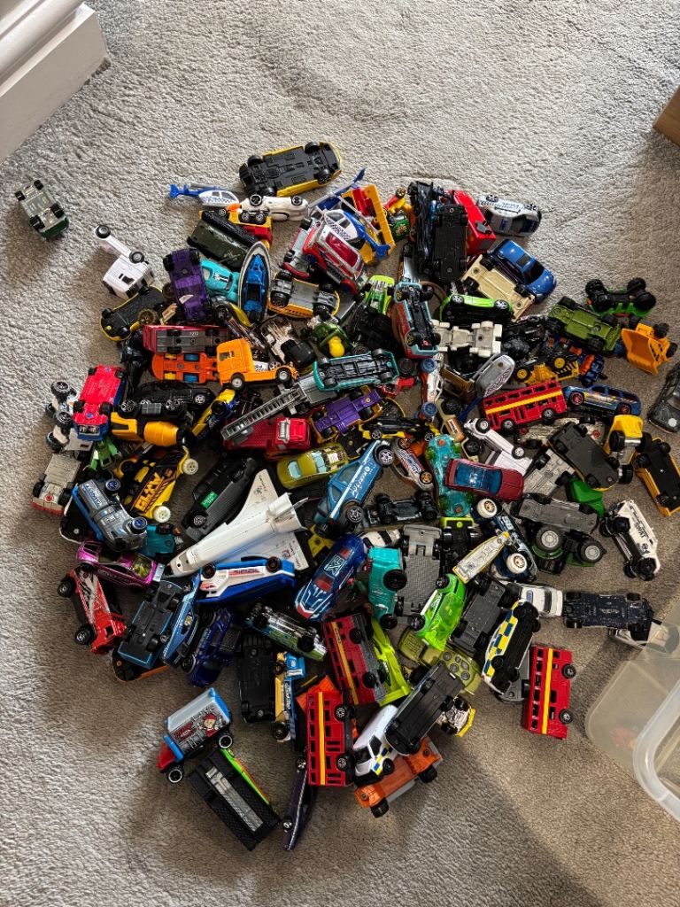 Toy cars and street mat For sale 