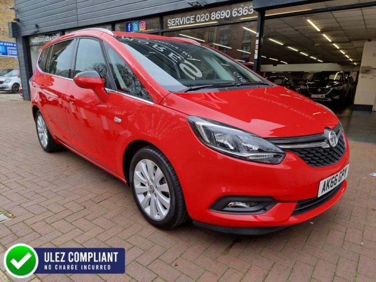 2016 Vauxhall Zafira Tourer 1.4i Turbo Tech Line MPV 5dr Petrol Auto Euro 6 (140 ps) MPV Petrol A...