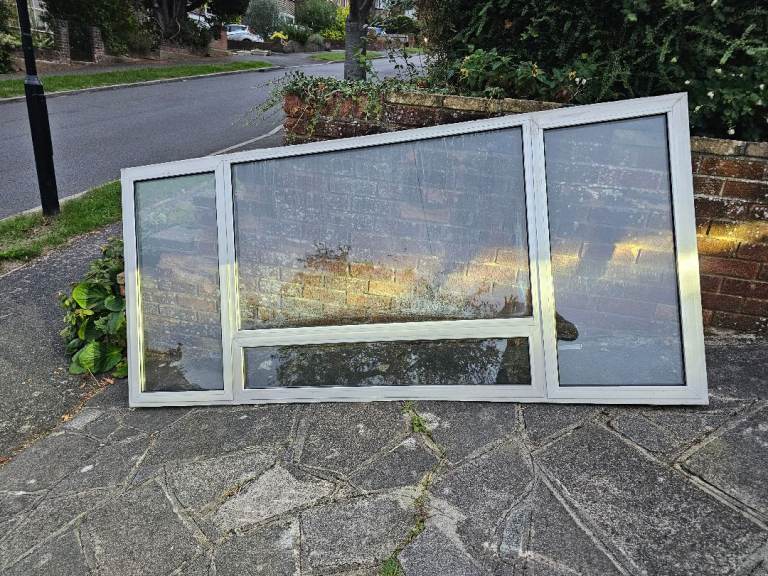 Large aluminium double glazed window