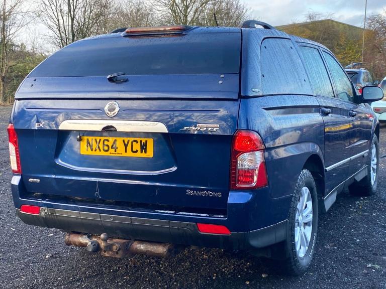 2014 Ssangyong Korando Sports 2.0 Korando Sports EX Auto 4WD Pickup Diesel Automatic