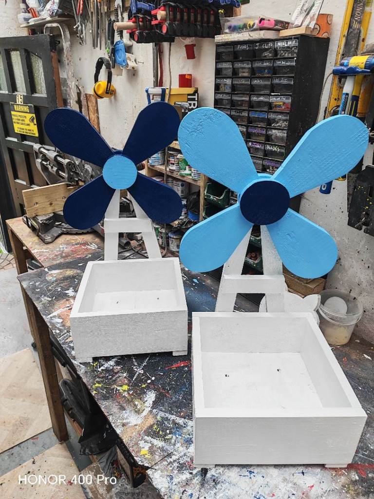 Windmill Planters 🌷🌷