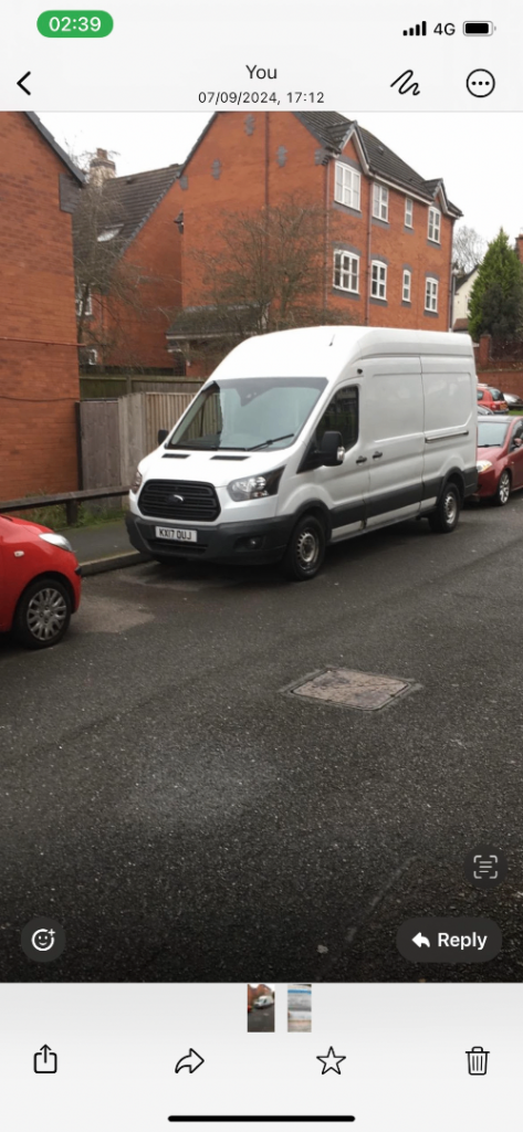 Ford, TRANSIT, Panel Van, 2017, Manual, 1996 (cc)