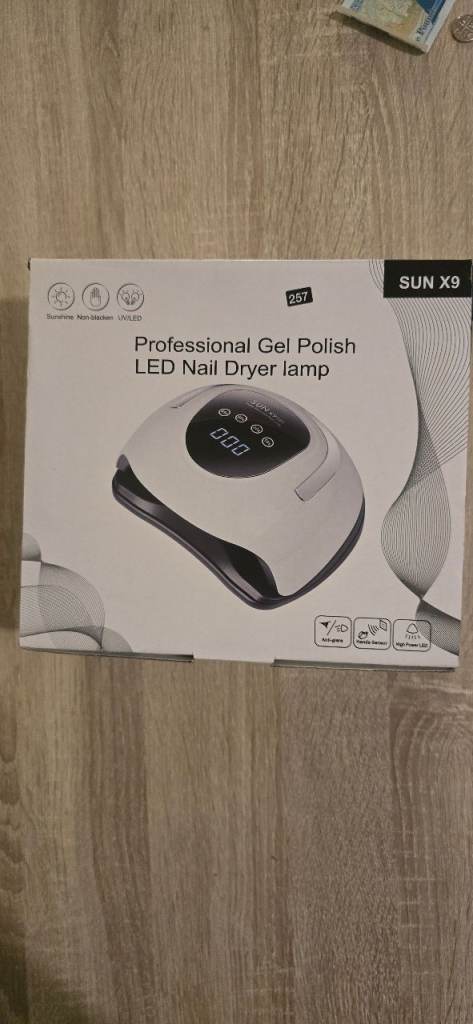 Sun X9 Professional Gel Polish LED Nail Dryer Lamp