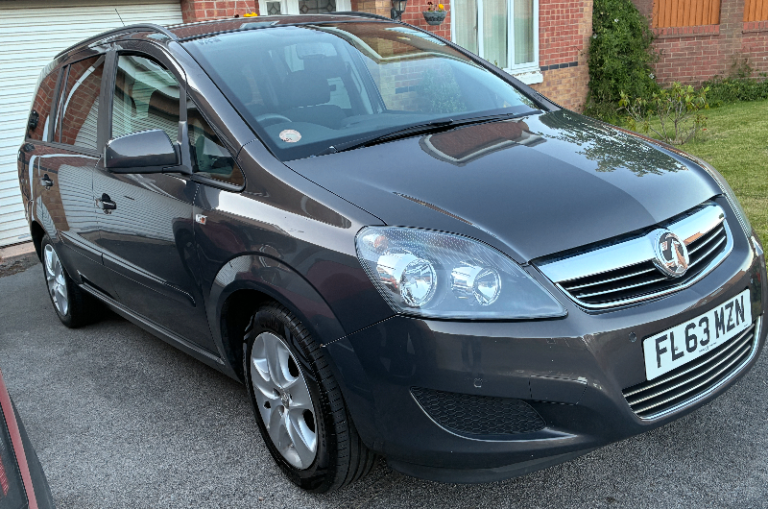 Vauxhall, ZAFIRA, MPV, 2013, Manual, 1598 (cc), 5 doors