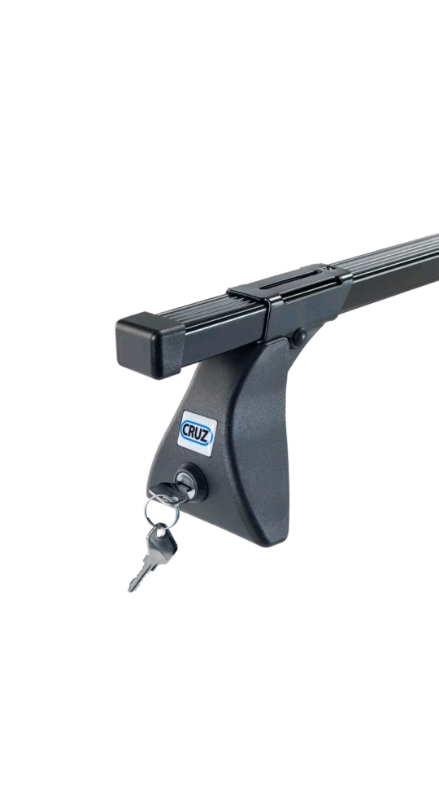 2 Cruz Roof Rack Bars With Keys 26 R-033015 26r033015 26r 033015