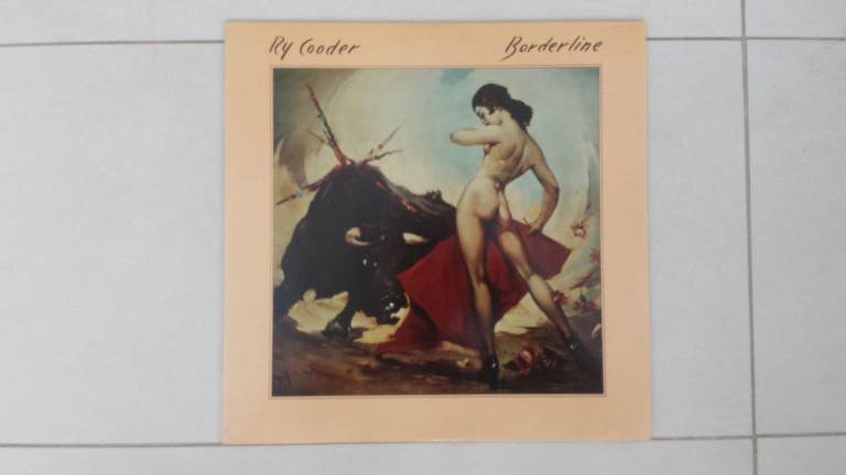 1980 Ry Cooder Borderline 12 inch Vinyl LP