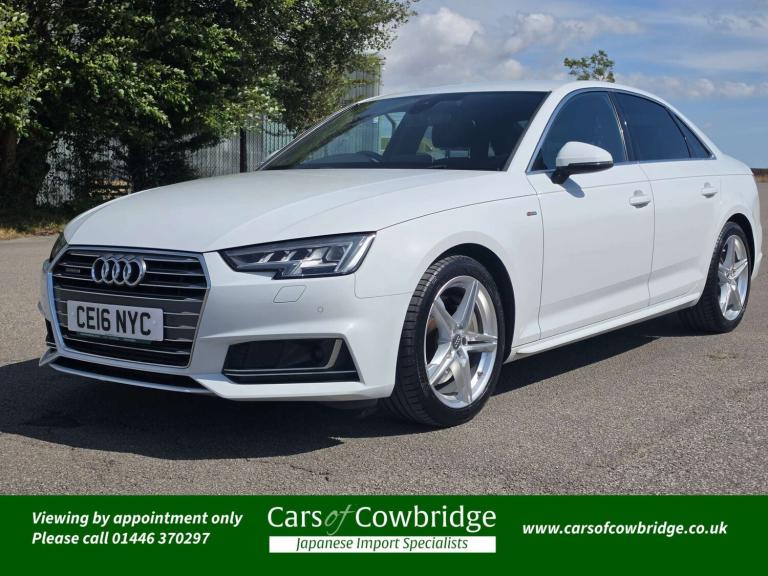 2016 Audi A4 2.0 TFSI S Line Saloon 4dr Petrol S Tronic Quattro Euro 6 (s/s) (252ps) Saloon Petro...