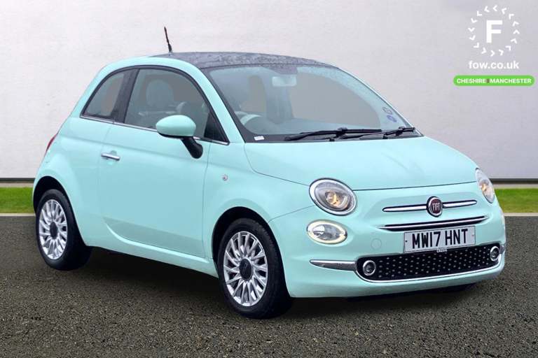 2017 Fiat 500 1.2 Lounge 3dr Dualogic Hatchback PETROL Automatic