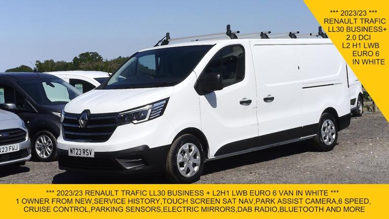 2023 Renault Trafic 2.0 DCI LL30 BUSINESS+ L2H1 LWB,SAT NAV,CAMERA,AIR CONDITIONING,DEAD LOCKS Pa...