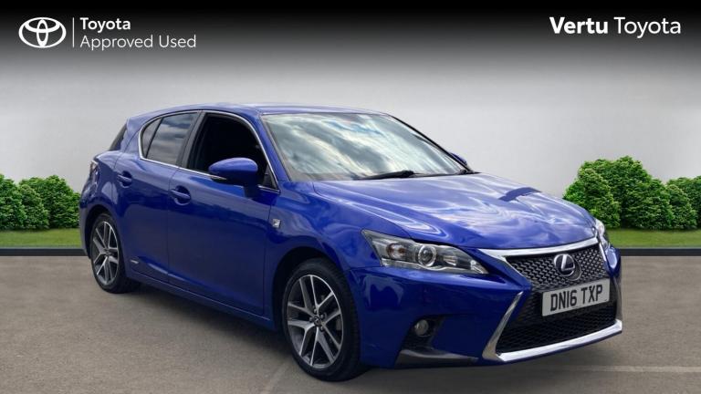 2016 Lexus CT 200h 1.8 F-Sport 5dr CVT Auto Hybrid Hatchback Hatchback Hybrid Automatic