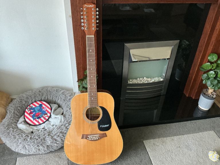 Westfield st650 12 string acoustic guitar