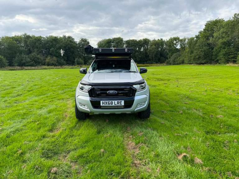 FORD RANGER BLACK EDITION OFF GRID CAMPER SET UP(cc)