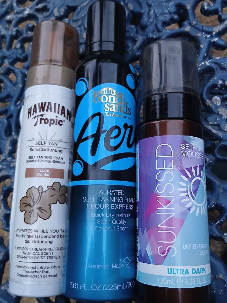 Self-Tanning Foams - Hawaiian Tropic, Bondi Sands, Sunkissed
