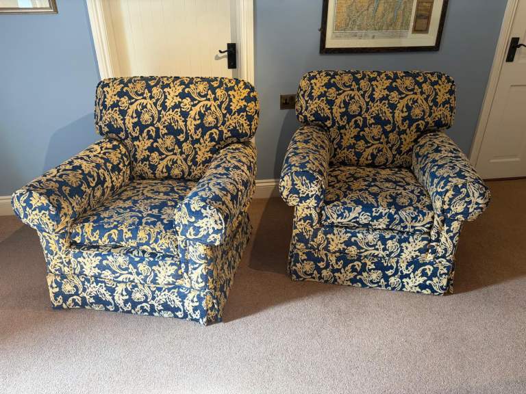 Peter Guild Armchairs - Pair