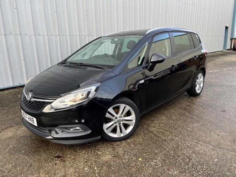 VAUXHALL ZAFIRA TOURER 1.4 i Turbo SRi Nav Black Manual Petrol 2017