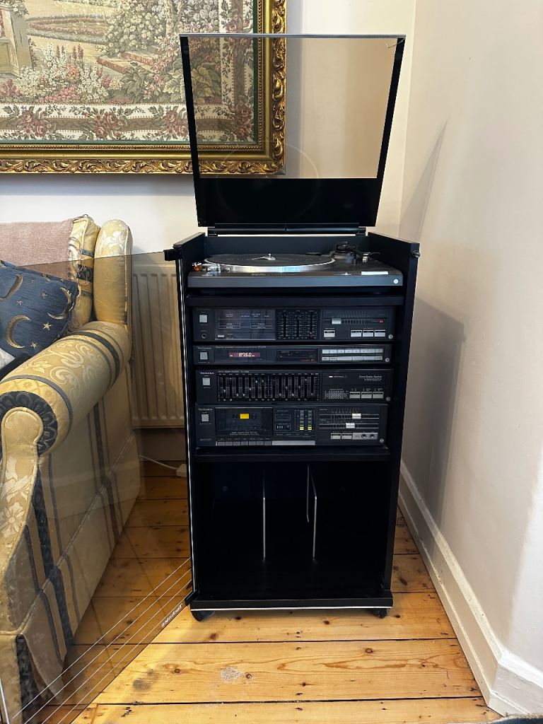 Complete Technics Vintage Hi-Fi System – SL-B210 + Z200 Stack – With Speakers – Fully Working