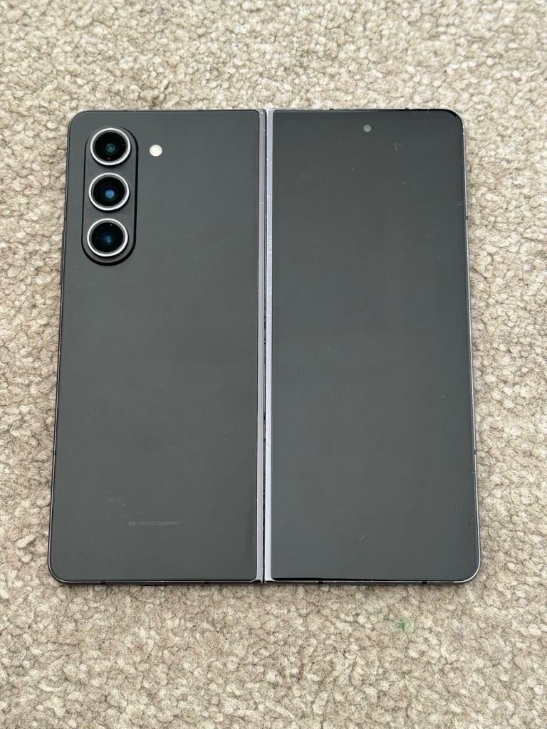 Samsung Galaxy Z fold 5 256gb  network locked phantom black color 