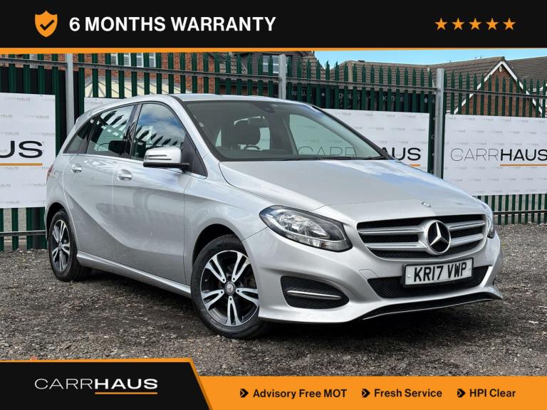 2017 Mercedes-Benz B Class 1.5 B 180 SE D Auto 5dr MPV Diesel Automatic