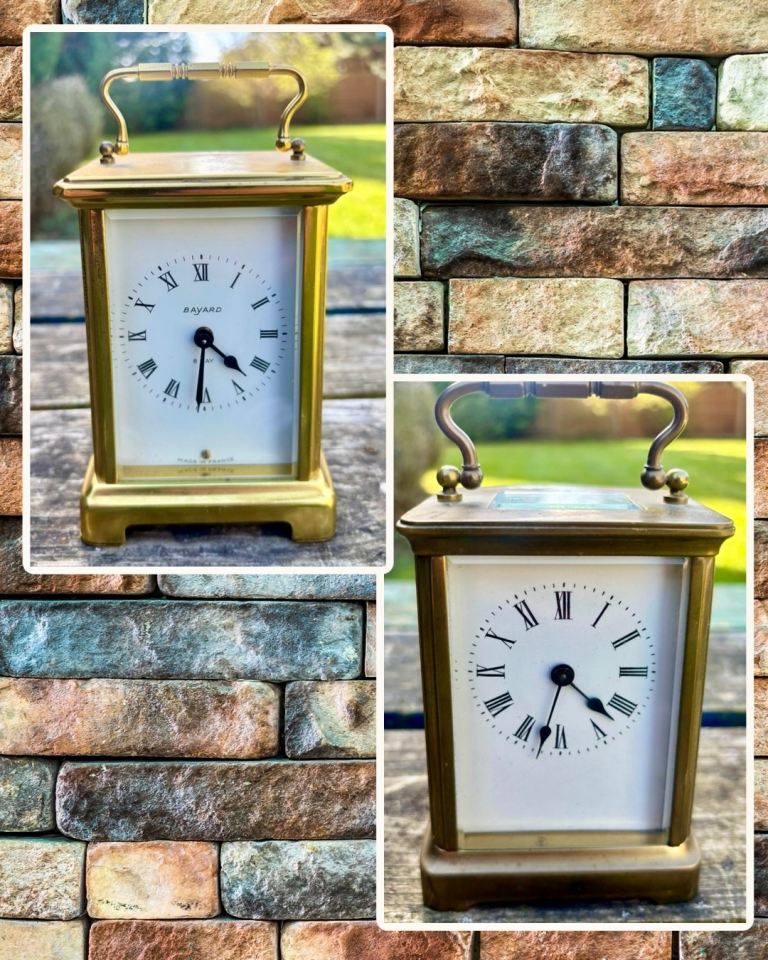 Antique French Travel Clocks 
