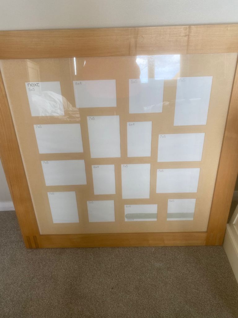 Large multi photo frame from next 
