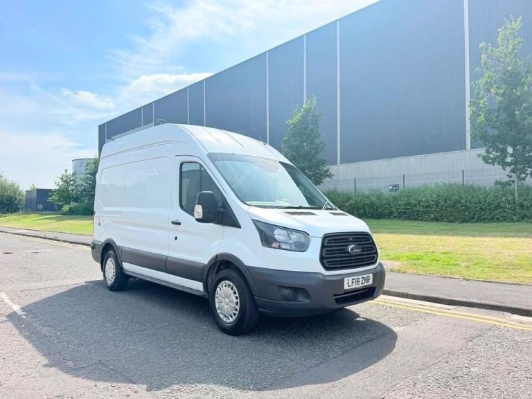 2018 Ford Transit 2.0 TDCi 130ps H3 Van, 124K MILES, 3 SEATS, CAMBELT DONE PANEL VAN Diesel Manual