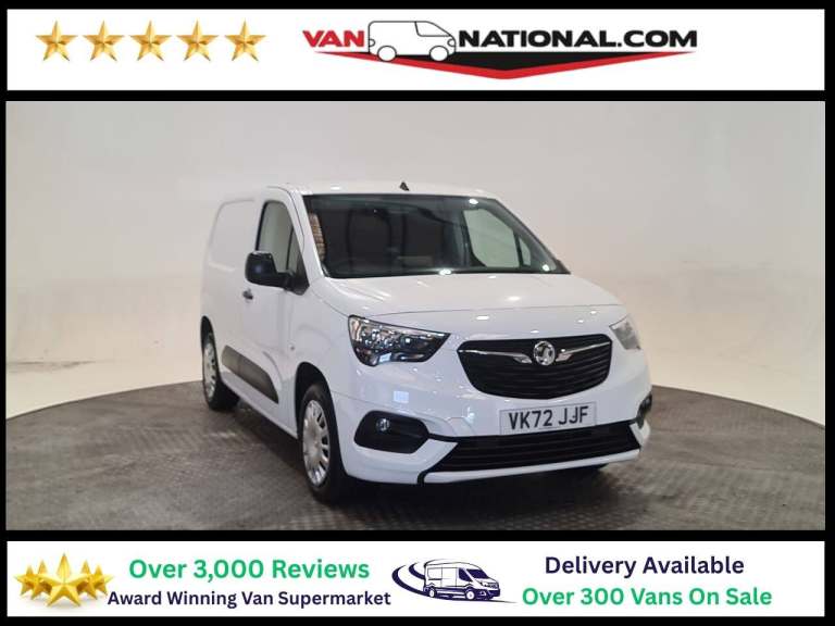 2022 Vauxhall Combo 2000 1.5 Turbo D 100ps H1 Sportive Van PANEL VAN DIESEL Manual