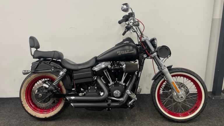 HARLEY DAVIDSON FXDB STREET BOB - SE HEAVY BREATHER - VandH PIPES - FULL HISTO
