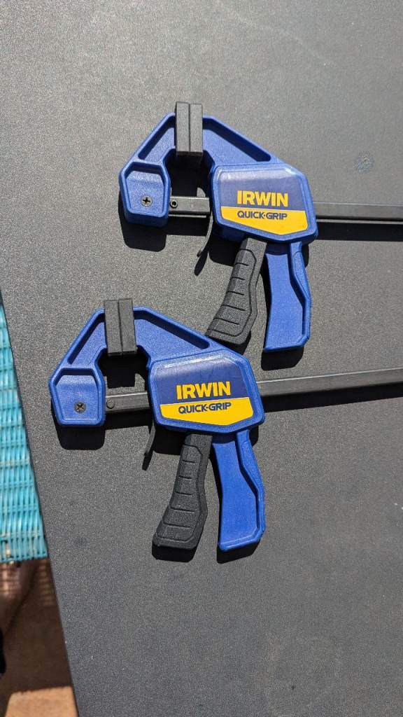 2x Strong Irwin Quick-Grip Mini 2 Pack 12''/300mm