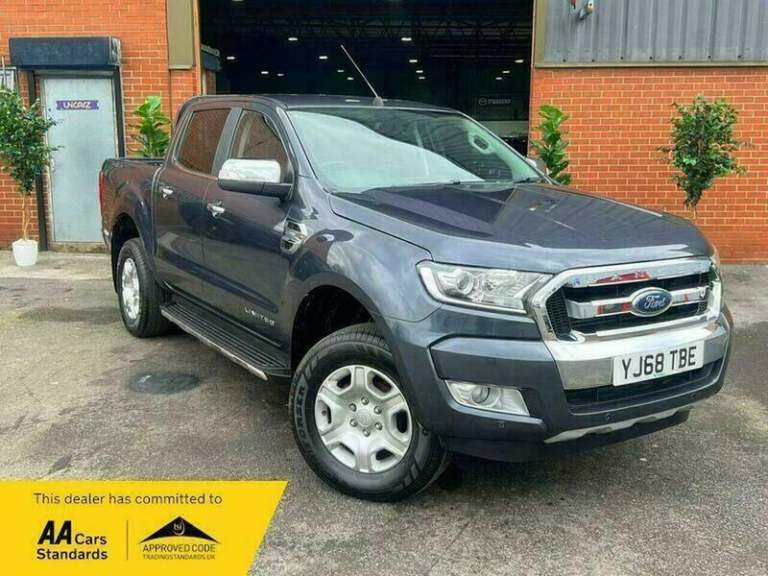 2019 Ford Ranger 2.2 TDCi Limited 1 Pickup Double Cab 4dr Diesel Manual 4WD Euro 5 (s/s) (Ec PICK...