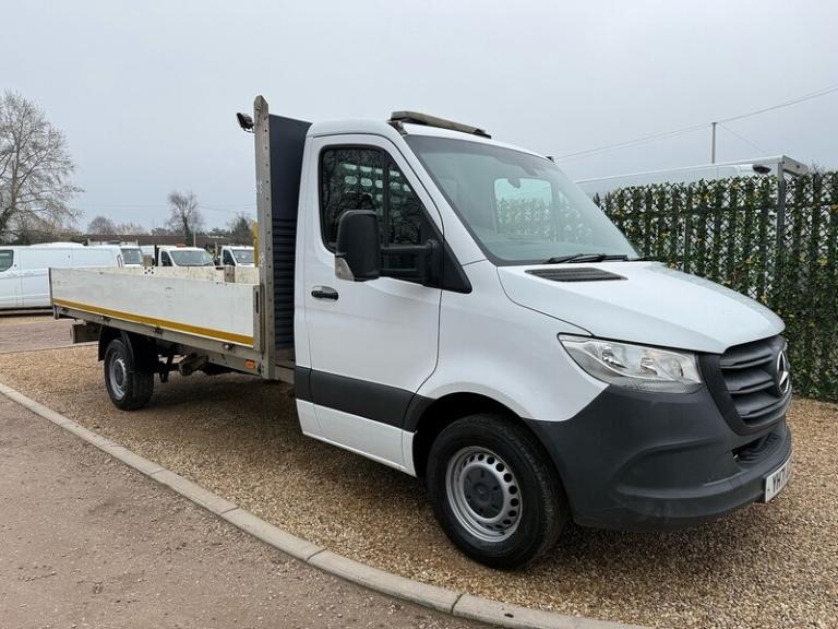 2021 Mercedes-Benz Sprinter 314 2.1 CDI Progressive L3 LWB DROPSIDE - WHITE Dropside Diesel Manual