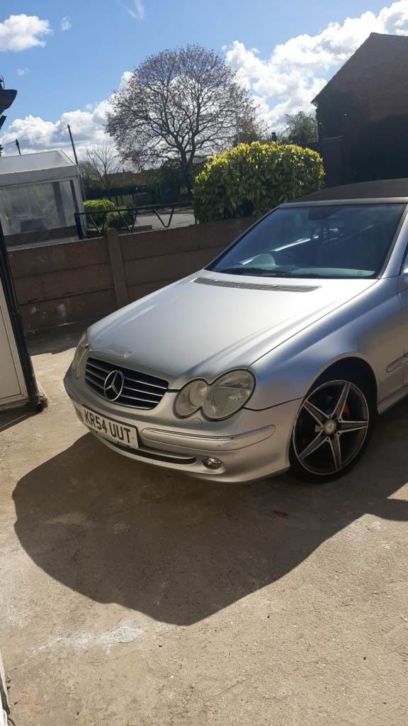 2004 Mercedes-Benz CLK320 Avantgarde Cabriolet 79k FSH, Auto Gearbox, 1 Key, V5 Present, MOT