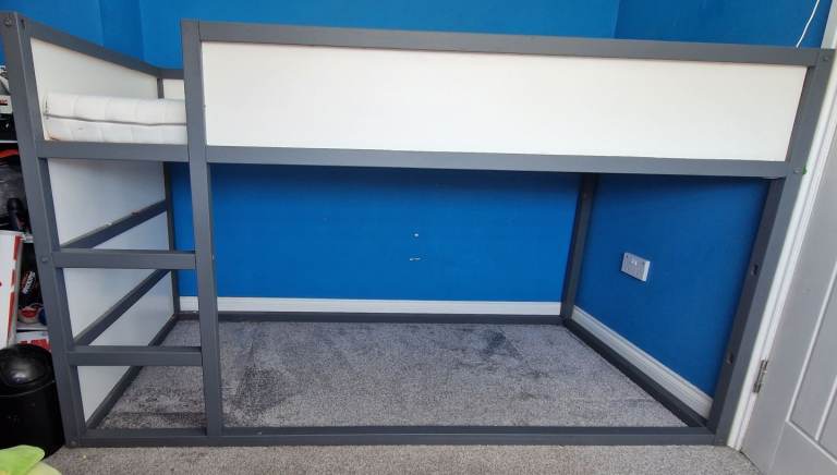 Ikea Kura reversible bed & mattress 