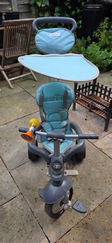 Smart Trike 4-in-1 Tricycle Kids Driving Toy 3 Wheels