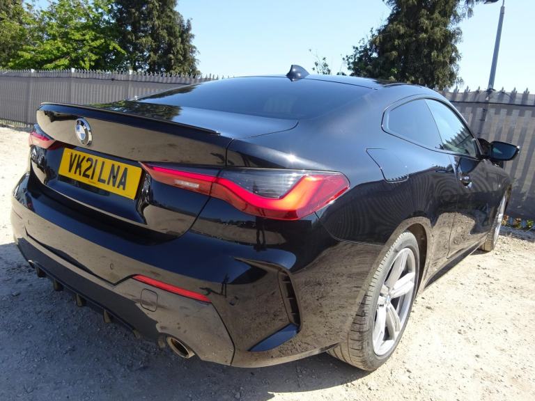 2021 21 REG BMW 4 SERIES 420I M SPORT AUTO DAMAGED REPAIRABLE SALVAGE