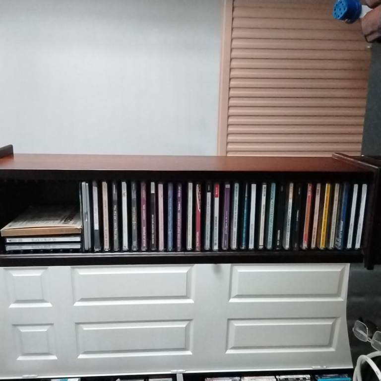 Cd's. 