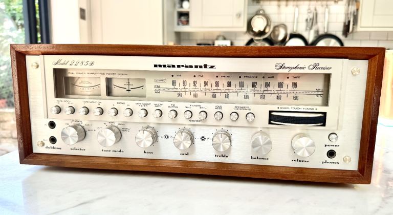 Marantz 2285B Stereo Receiver Very Rare 188 W RMS Vintage 1977-79 Wood Box - VGC