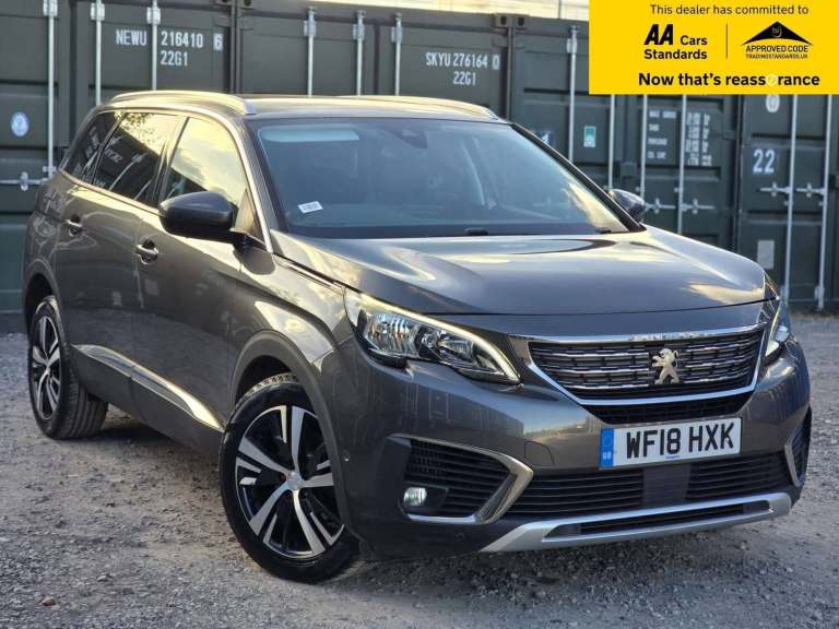 2018 Peugeot 5008 1.6 THP Allure SUV 5dr Petrol EAT Euro 6 (s/s) (165 ps) SUV Petrol Automatic