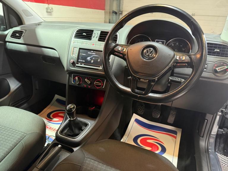 2017 Volkswagen Polo 1.2 TSI BlueMotion Tech Match Edition Euro 6 (s/s) 3dr HATCHBACK Petrol Manual