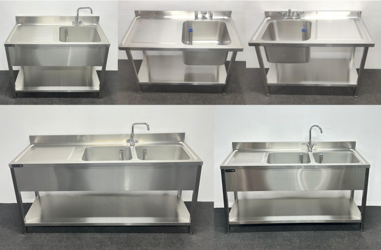 Selection of Quality New STAINLESS STEEL SINKS - Spread The Cost Over 3 Months or 10% Off!