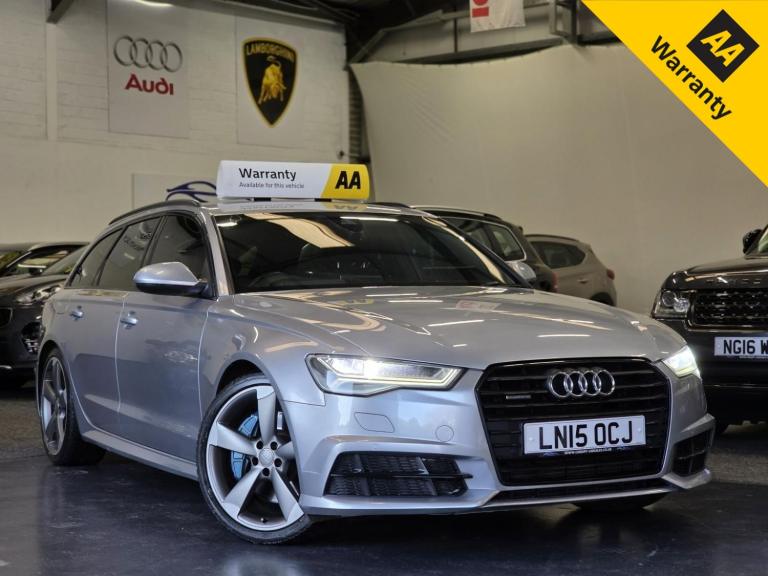 AUDI A6 AVANT 3.0 BiTDI V6 Black Edition Diesel 2015+AUTOMATIC+LED+SATNAV+ULEZ!
