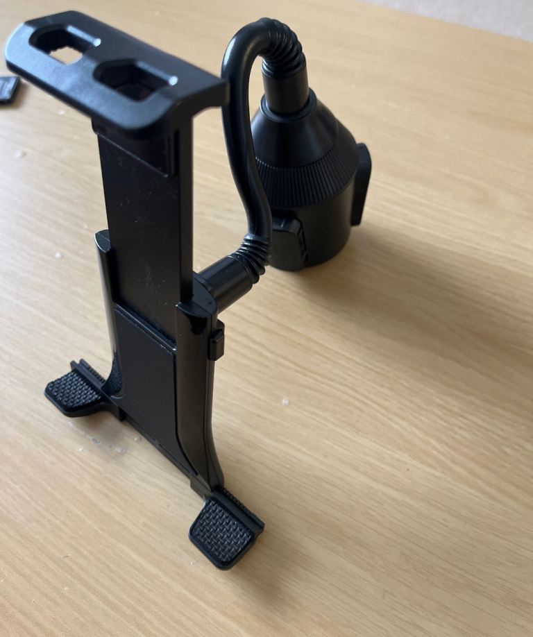 Universal Car Cup Holder Phone Mount – Black, Good Condition