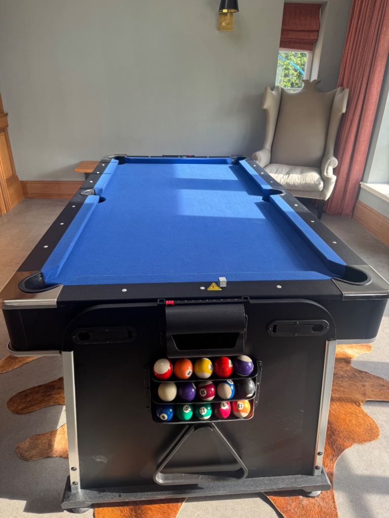 Sure Shot 4-in-1 7ft Multi Games Table - Pool, Air Hockey, Table Tennis