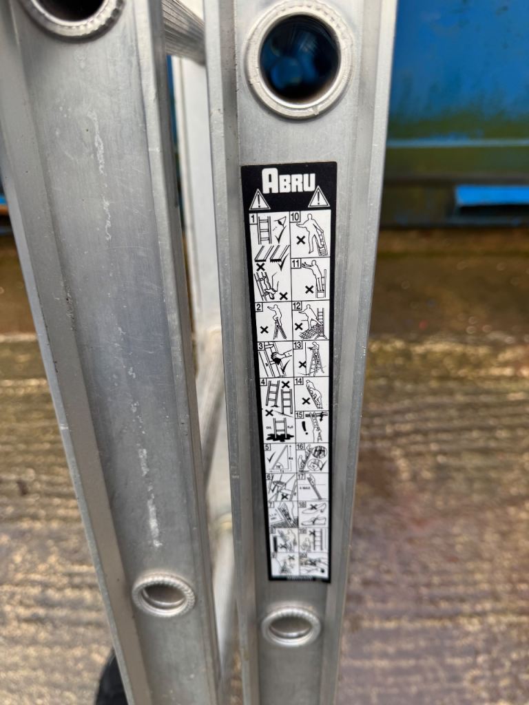 Abru 3 way ladder good condition