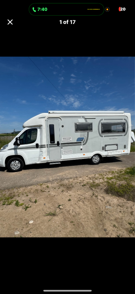 Autosleeper broadway luxury motorhome 