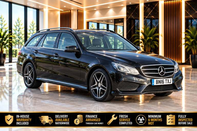 2016 Mercedes-Benz E Class E220 BlueTEC AMG Night Edition 5dr 7G-Tronic ESTATE Diesel Automatic