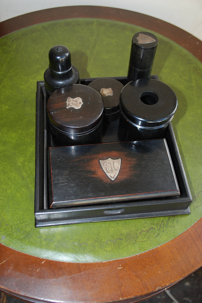 Antique Edwardian Dressing Table Set - circa 1900-10