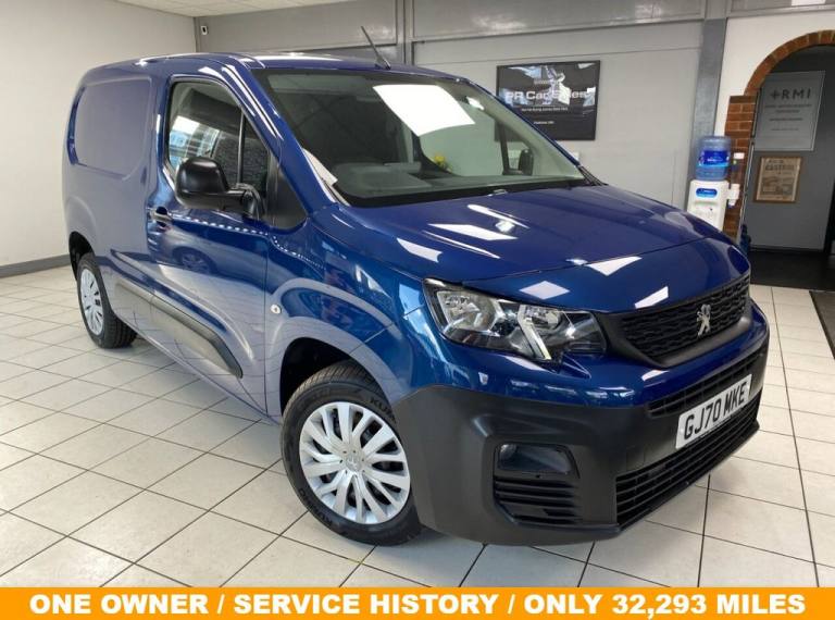 2020 Peugeot Partner 1000 1.5 BlueHDi 100 Professional Van PANEL VAN DIESEL Manual