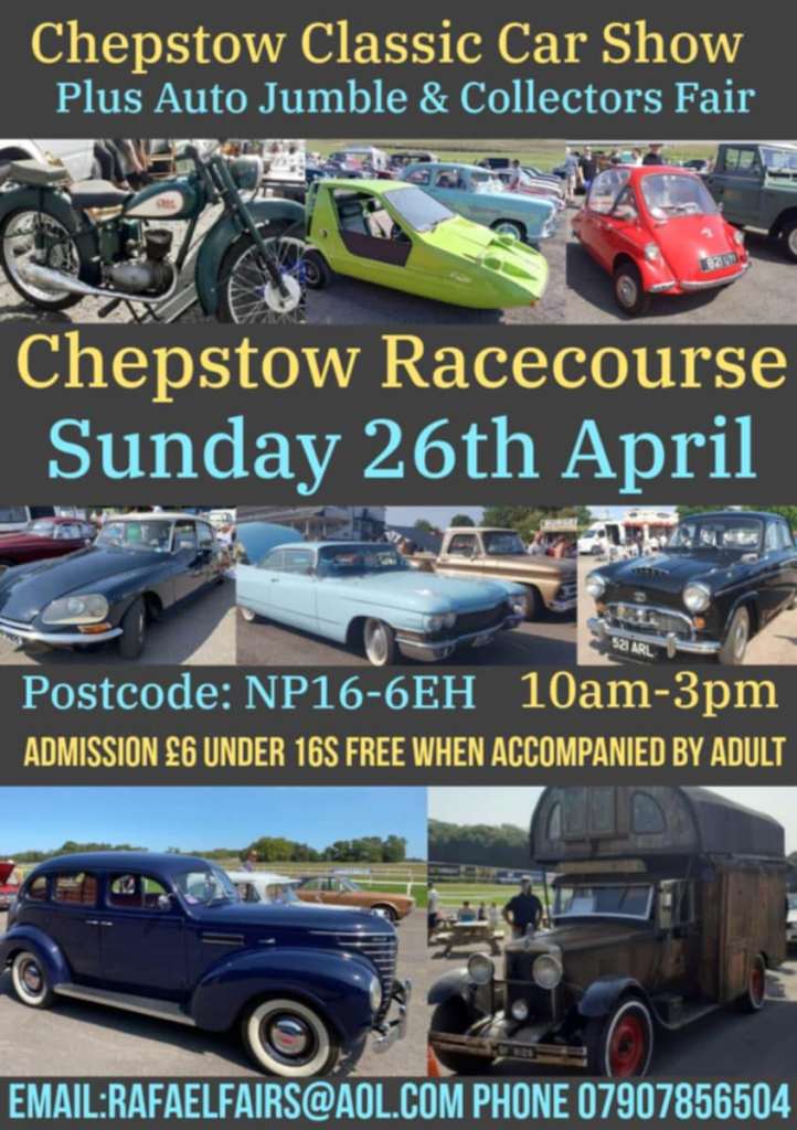 Classic Car Show, Autojumble and Collector's Fair